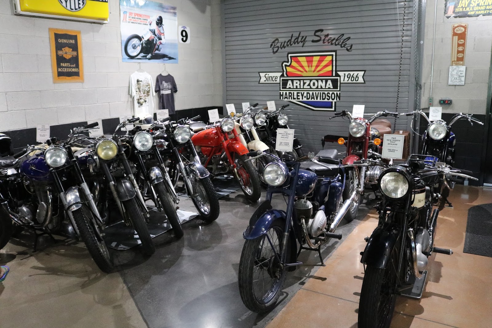 OldMotoDude The view of Buddy Stubbs Museum Phoenix, Az.