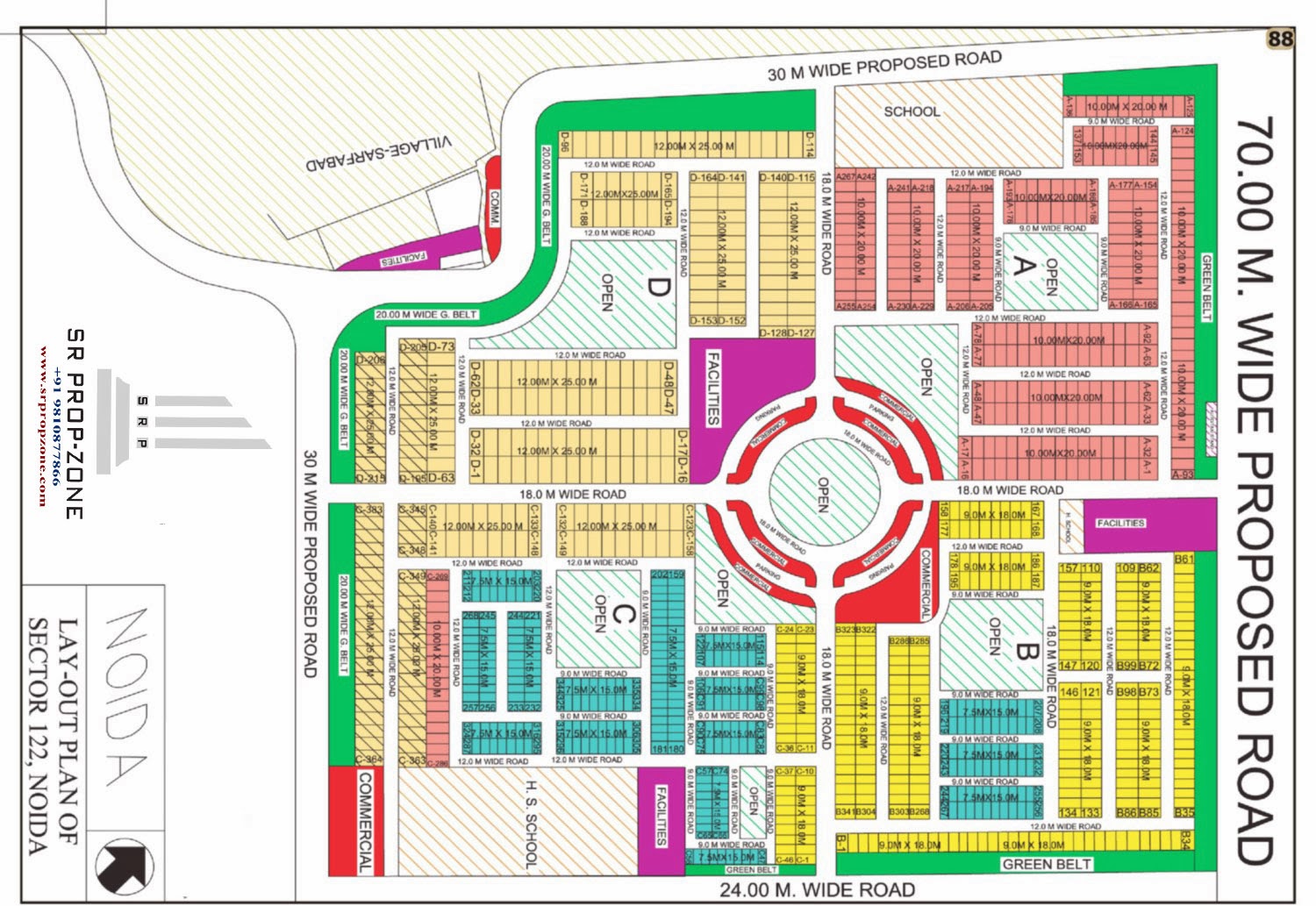 sikandrabad-industry-layout-plan-of-noida-sector-122-hd-map