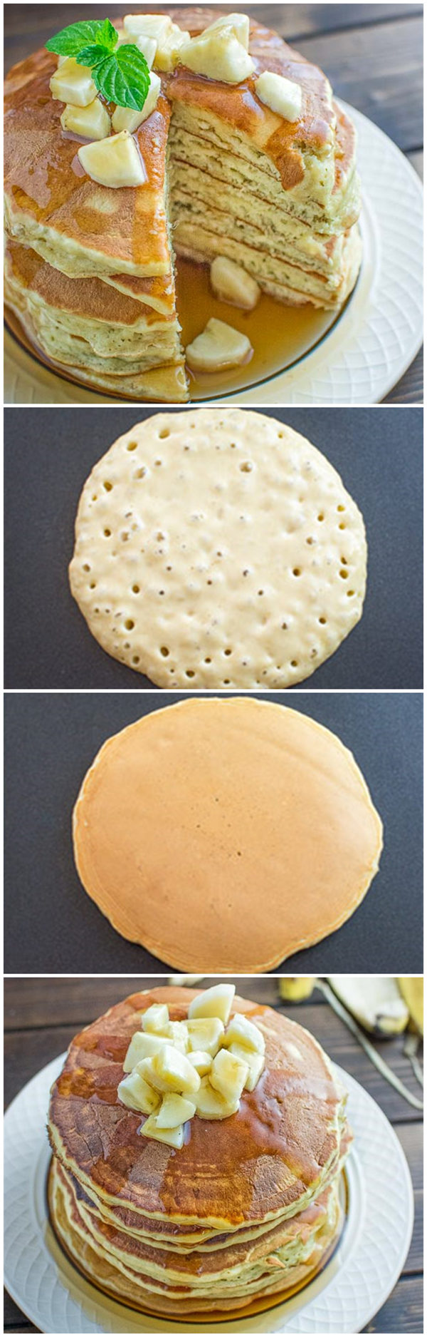 Healthy Banana Pancakes