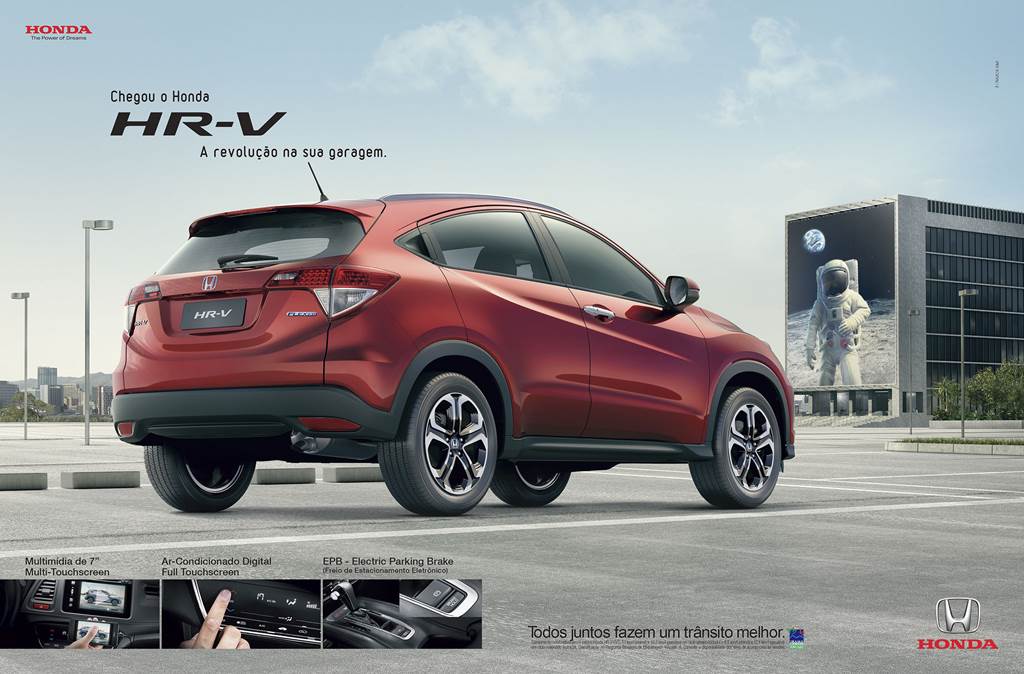 Honda HR-V - anúncio de revistas