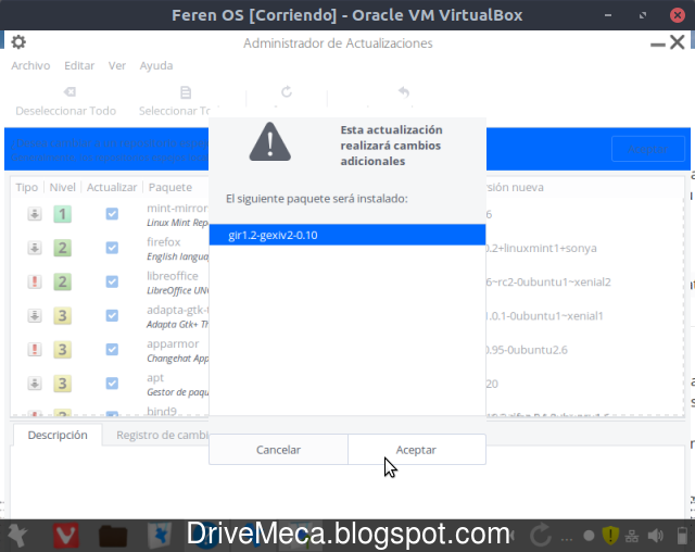 Configuramos feren OS Linux