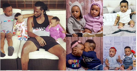 Image result for paul okoye and his twins