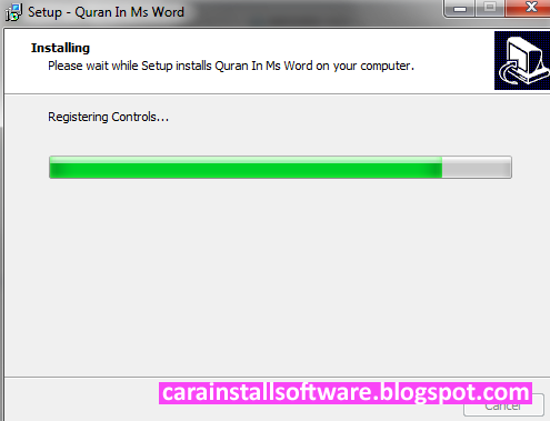 Cara Install Quran In Word Cara Install Quran In Word
