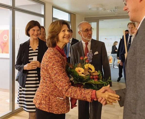 Queen Silvia who is the founder of The Childhood Foundation attended the opening of Childhood-Haus. Justice Minister Katarina Barley