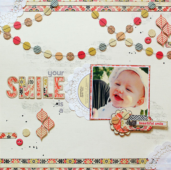 Lilith's scrapbooking venture July My Scrapbook Nook kit