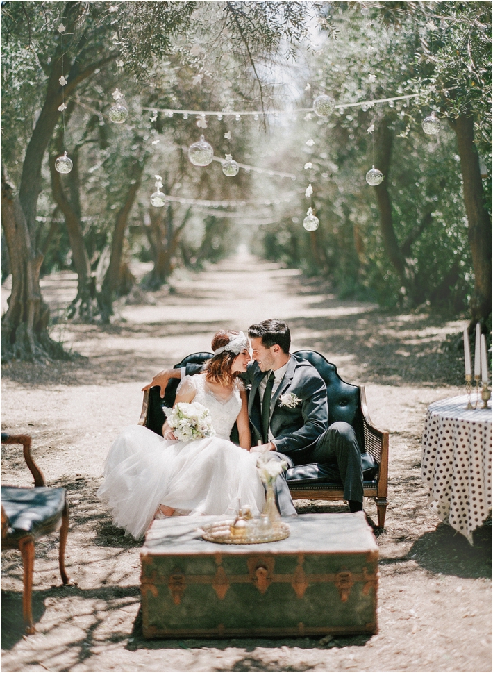 Whimsical Olive Grove Wedding Inspirational Shoot at Highland Springs Resort