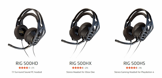 Plantronics presenta le nuove cuffie gaming RIG 500 PRO