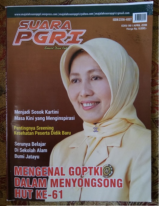 Karya Tulis yang Dimuat Edisi April 2018 Majalah Suara PGRI - AYO MENDIDIK