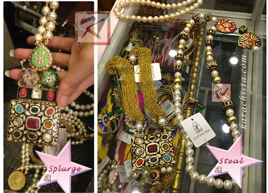 Shehla Chatoor's designer jewellery vs Sapphire