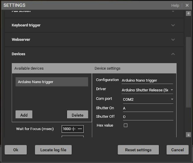 Tutorial Electronics and Programming Using Arduino Nano as a External Shutter Release (External