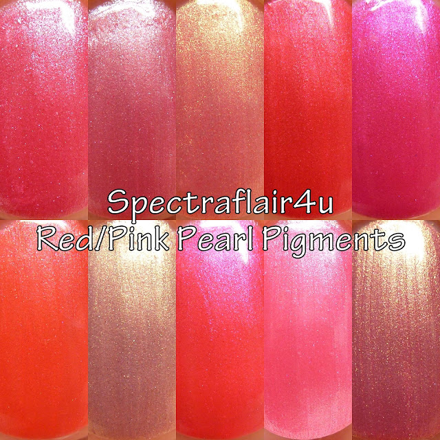 Spectraflair4u Red/Pink Pearl Pigments