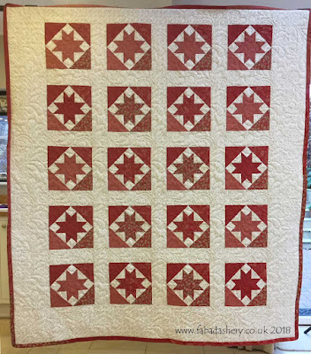 French General Stars Quilt made by Marlene