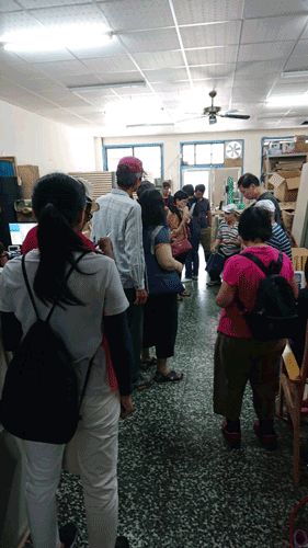 大益榻榻米深耕有成,近年來也扮演歷史文化傳承的生力軍,作業現場就是最有情境效果的天然教室。