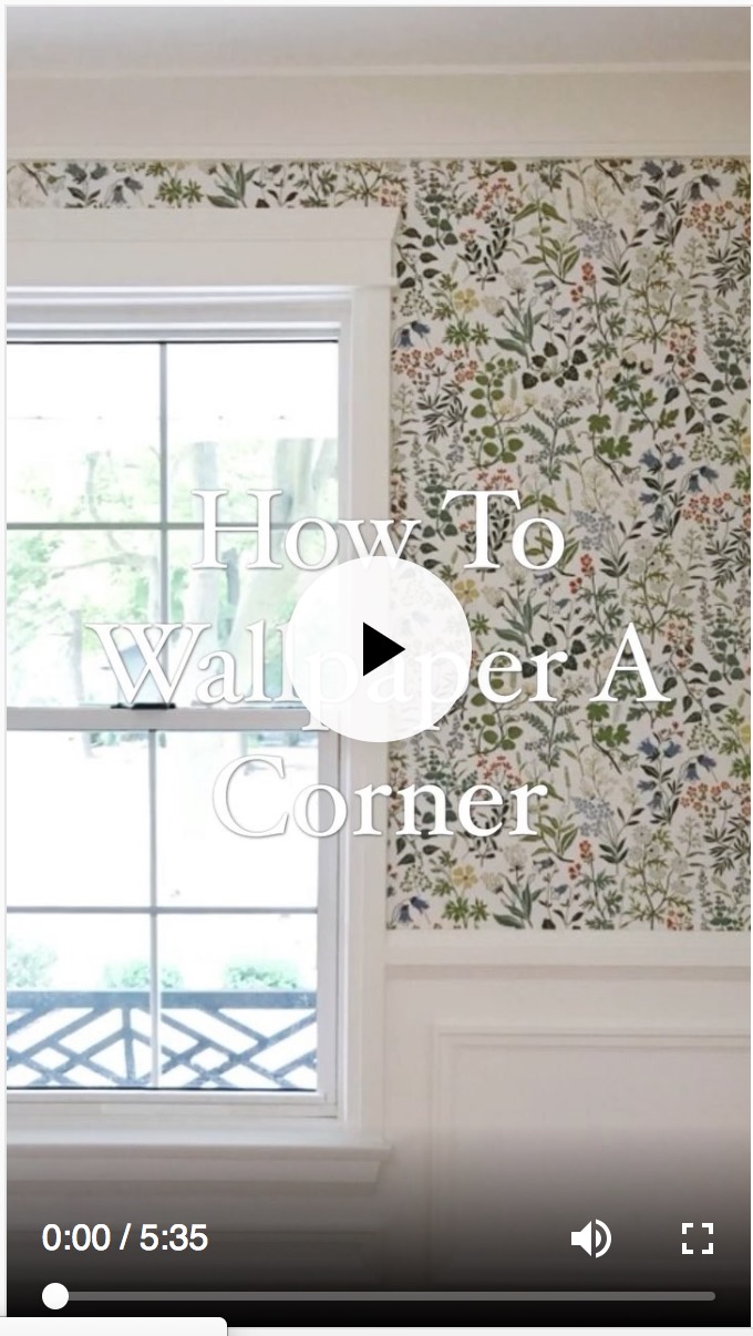 How To Apply Wallpaper Around A Corner Corey C Bennington