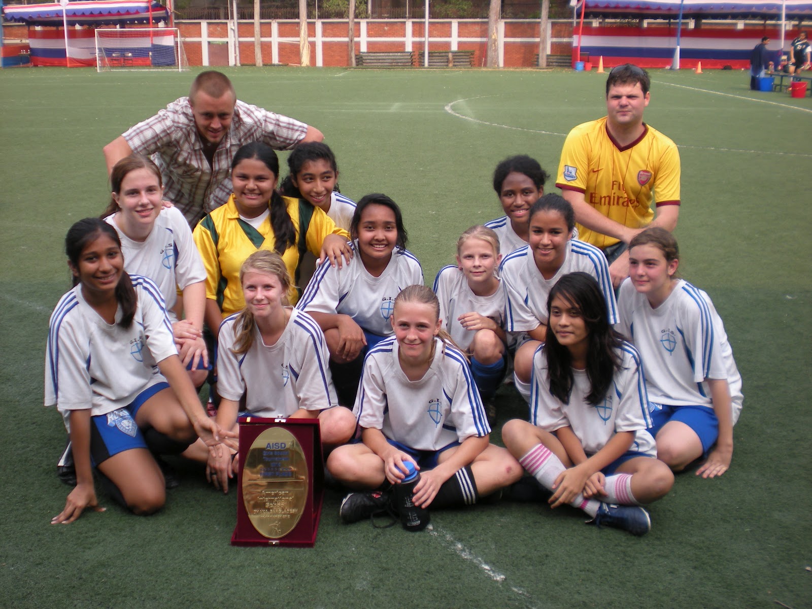 Bowman on Buttercup Dad and the Dhaka Girls Football Champs