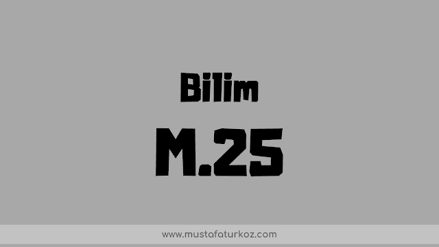 m25 bilim m25 bilim