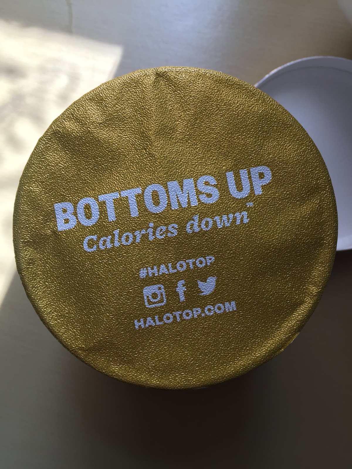 Dairy Free Halo Top Sea Salt Caramel Ice Cream