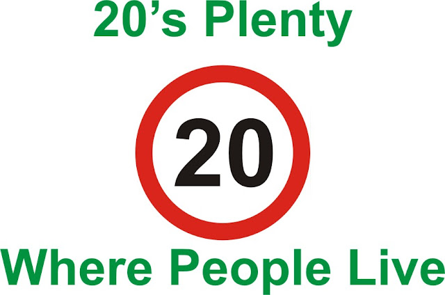 20's plenty where people live