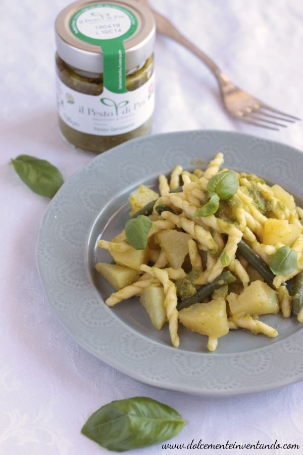 Dolcemente Inventando Trofie al pesto genovese con patate e fagiolini