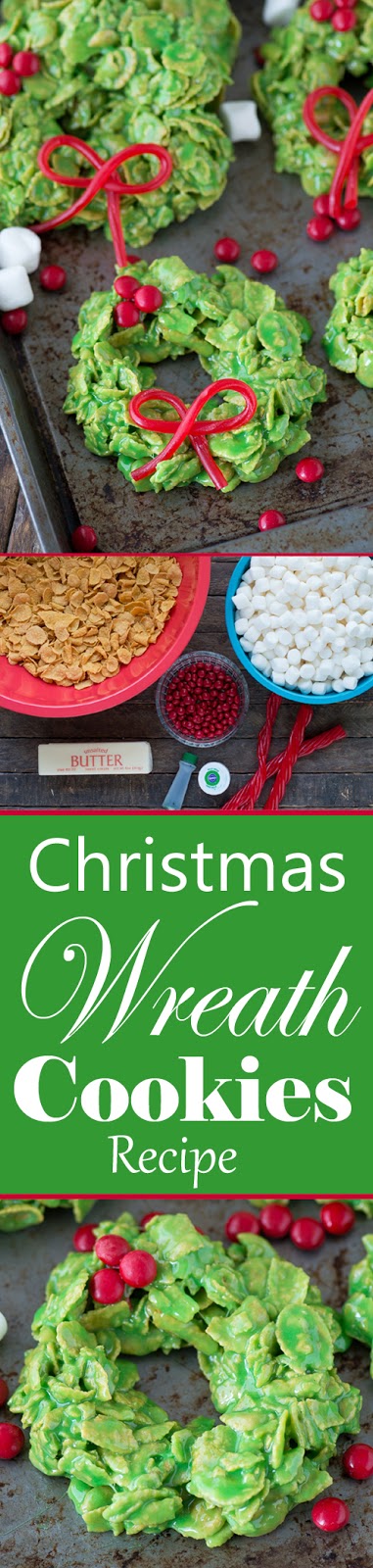 Easy to Make Christmas Wreath Cookies Recipe