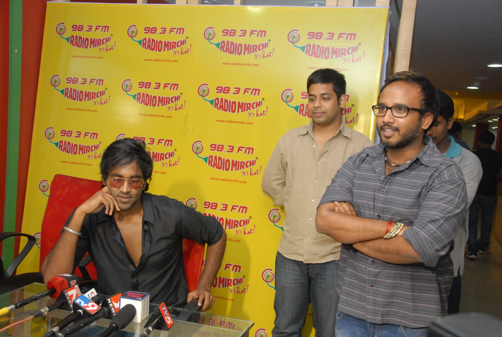 Manchu Vishnu at Denikaina Ready Audio Premier in Radio Mirchi