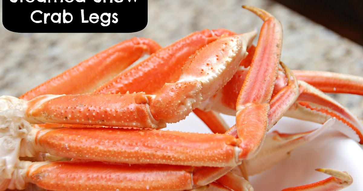 One Creative Housewife: Steamed Snow Crab Legs