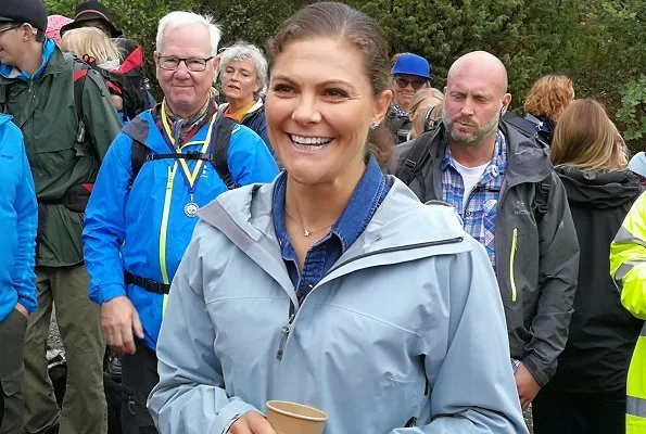 Crown Princess Victoria attended celebrations of 150th anniversary of Dalsland Canal. Svankila Nature Reserve