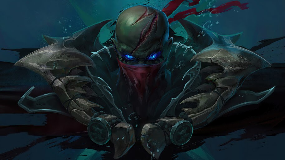 Pyke, LoL, 4K, #7.2337