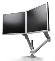 dual monitor arm setup dual monitor arm setup