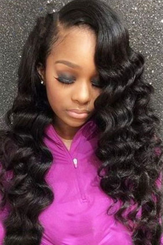 31 Bubble Ponytail Hairstyles With Weave To Wear This Year