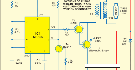 cara membuat Rangkaian Lampu emergency otomatis - SM ELEKTRONIC