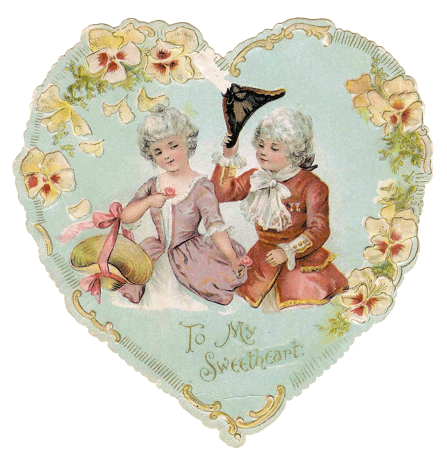 Antique Images Valentine s Day Clip Art Antique Heart Die Cut Romantic Antique Images Valentine s Day Clip Art Antique Heart Die Cut Romantic