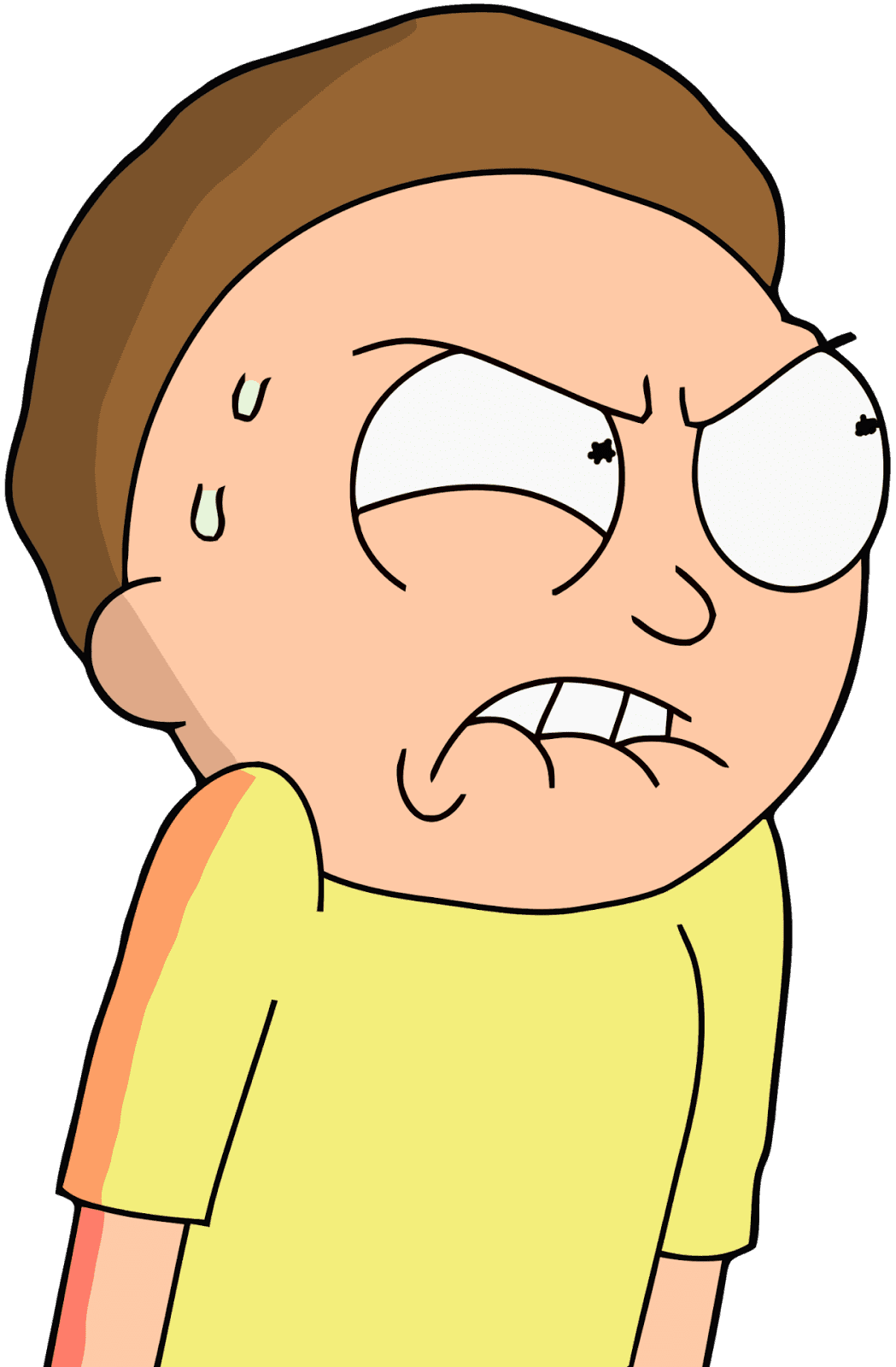 Cartoon characters pingu and rick morty png 