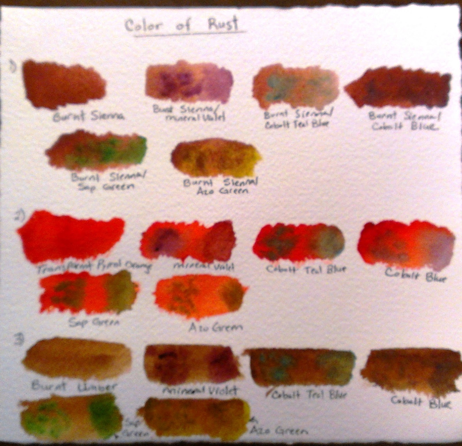 Nancy's Ah Ha Another Fall Color SwatchRust