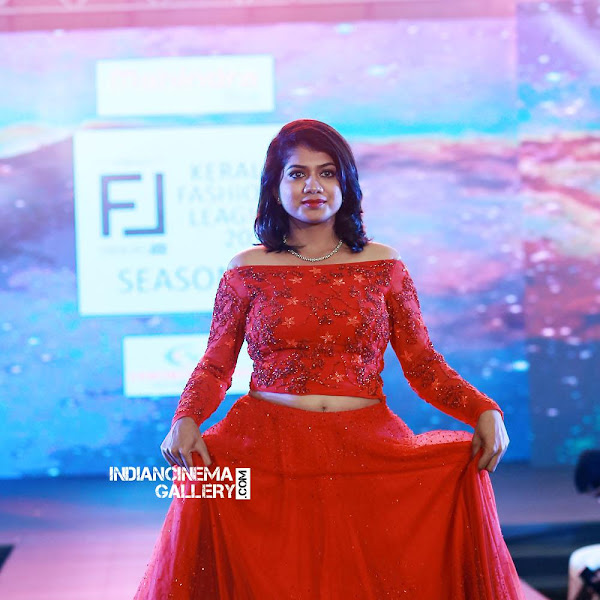 Anarkali Marikar latest photos from Kerala Fashion League 2018