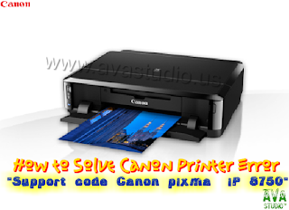  Troubleshooting Printer Canon iP 8750 - If an Error Occurs (Support code)