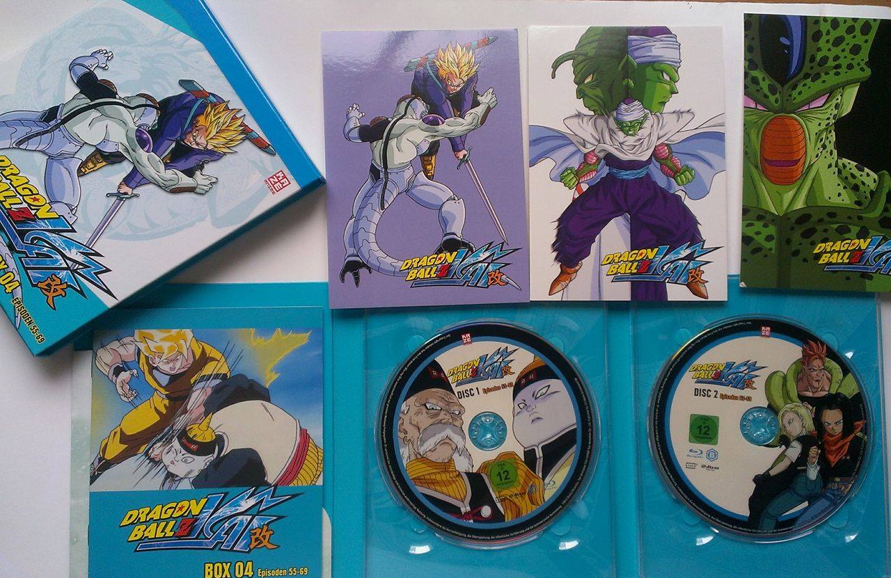 We Love Japan: Review: Dragonball Z Kai – Blu-ray Box 4 - Dragon Ball Z Kai Blu Ray Box Set