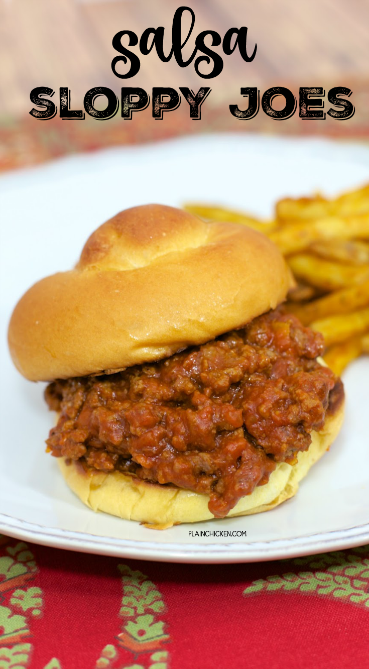 Salsa Sloppy Joes Plain Chicken®