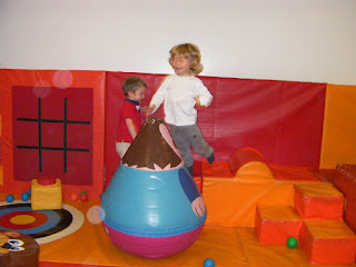 jumping kid in soft play area, horizones havant