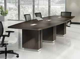 powered conference table