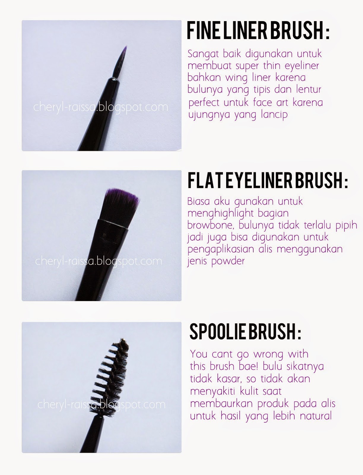 Jenis Brush Make Up Dan Fungsinya vrogue.co