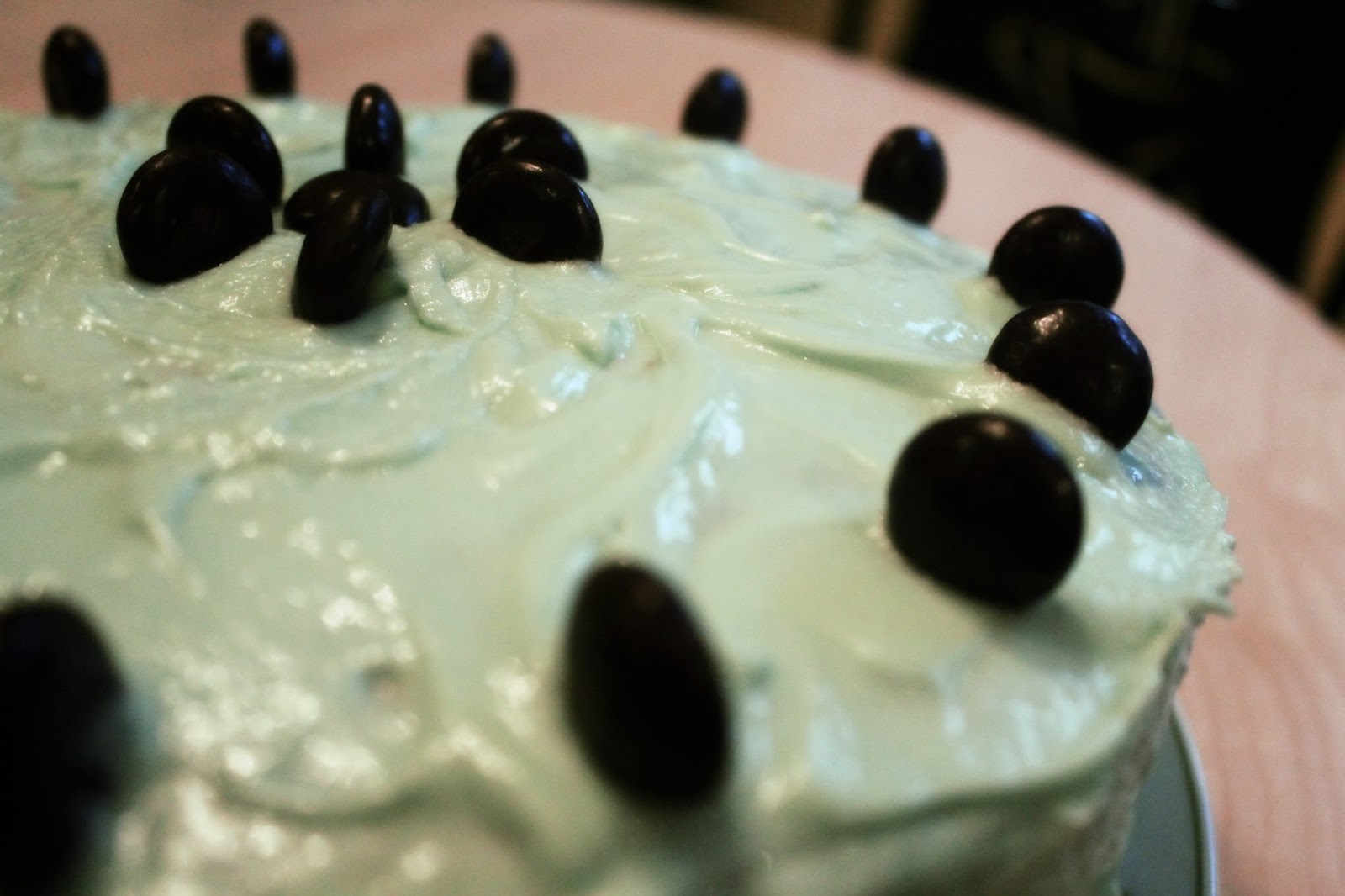 The Harris Sisters Chocolate Cake with Mint Frosting