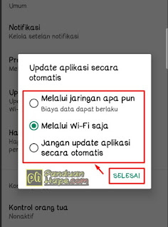 Cara Mengaktifkan dan Menonaktifkan Otomatis Update Aplikasi di Android Cara Mengaktifkan dan Menonaktifkan Otomatis Update Aplikasi di Android