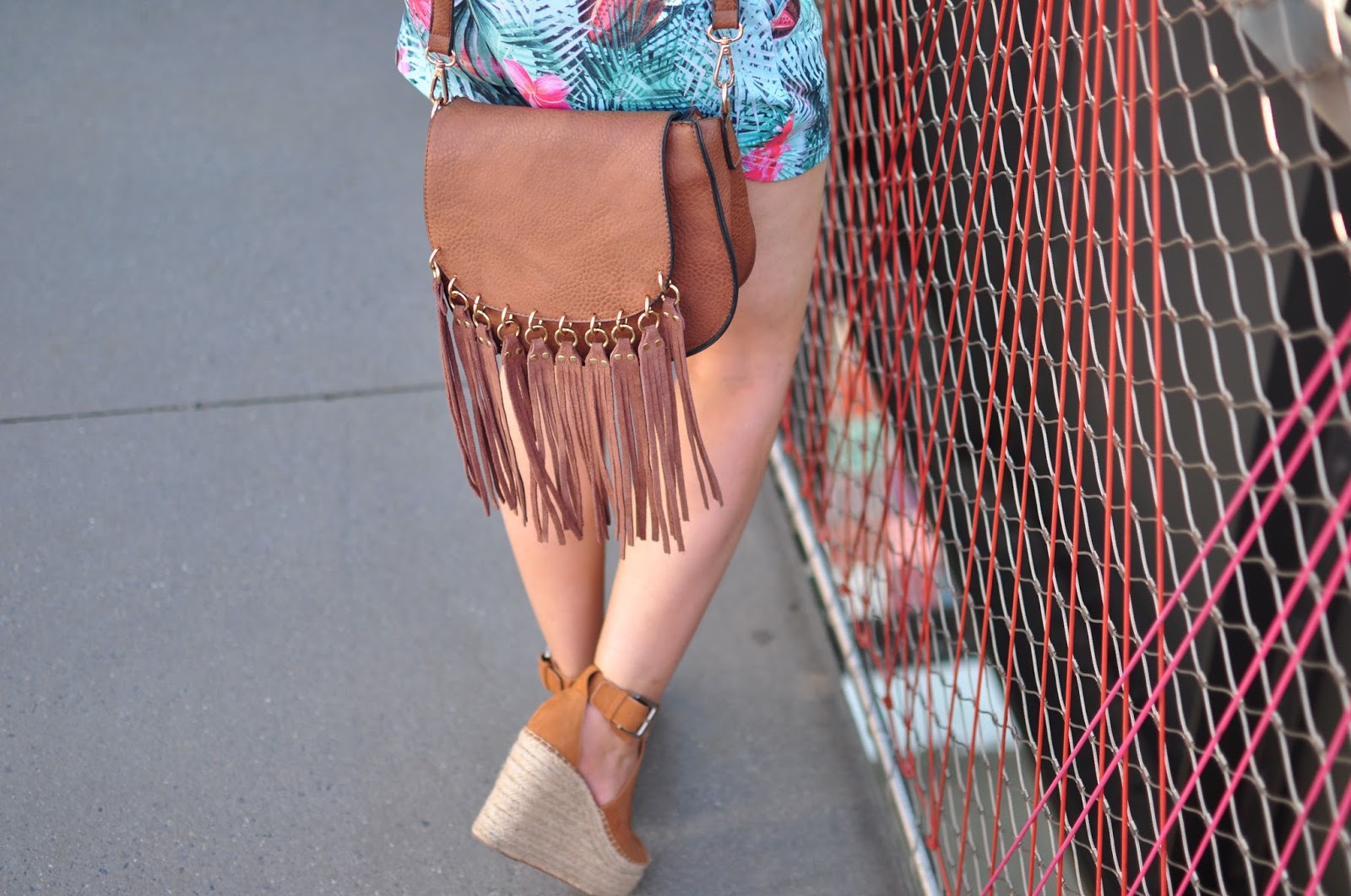 Palm Print Romper via the Luvit App