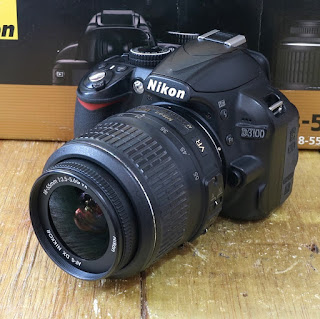 Kamera DSLR Nikon D3100 Fullset