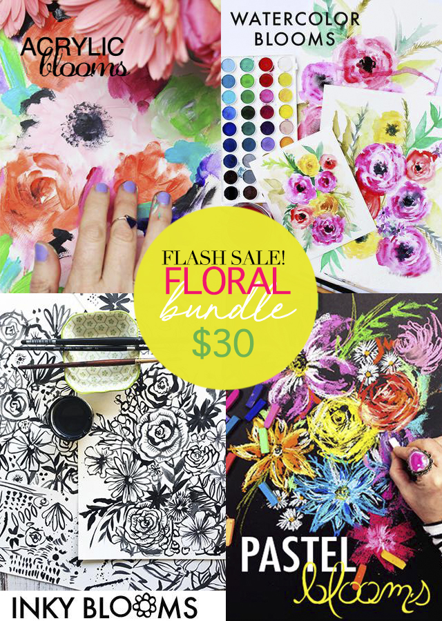 24 hour flash sale! floral bundle!