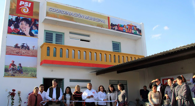 PSI inaugura oficinas de la nueva coordinación municipal de San Andrés Cholula