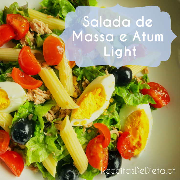 Salada Diet de Massa e Atum 