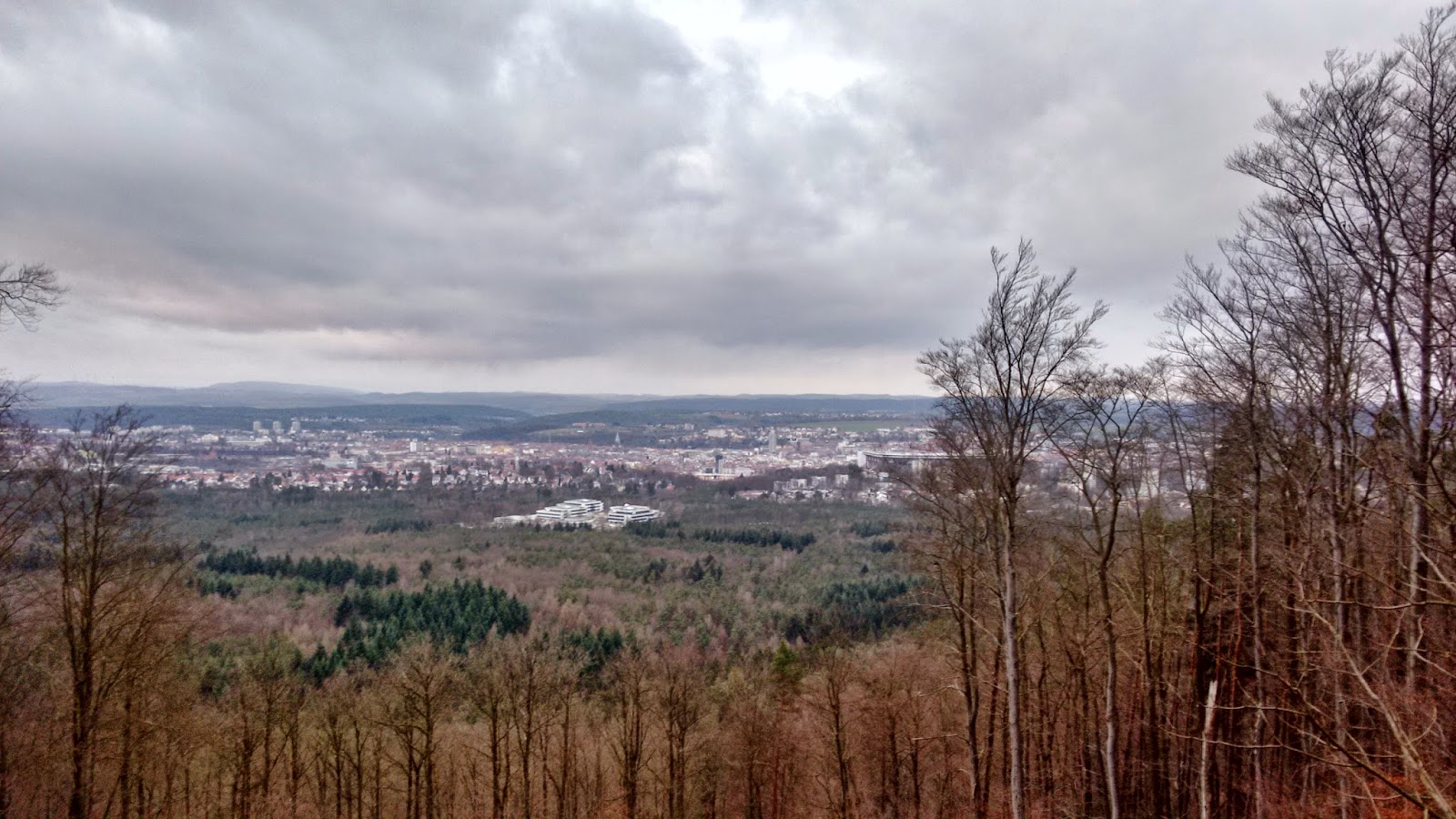 Kaiserslautern view from Humbergturm
