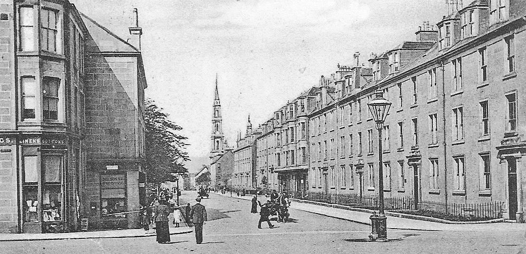 Tour Scotland Old Photograph Nelson Street Greenock Scotland